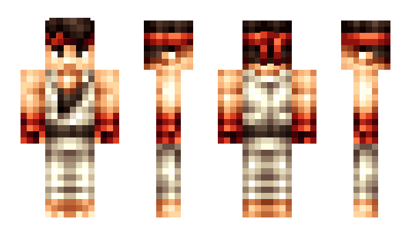 Minecraft skin Ryu_Gamer