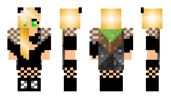 Minecraft skin PoFMieze