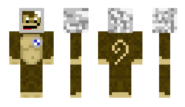 Minecraft skin ChiefNuts