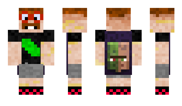 Minecraft skin SwerveClops