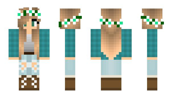 Minecraft skin dasherkinz