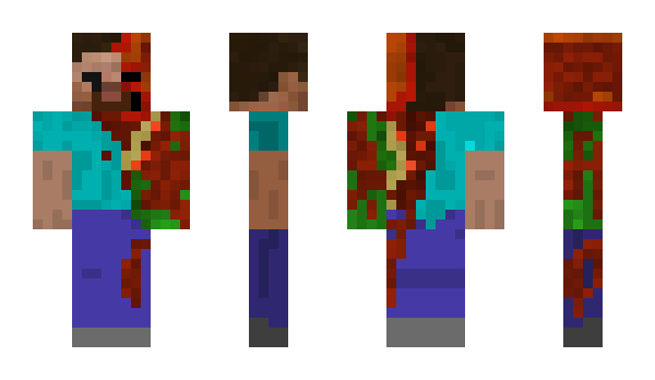 Minecraft skin Xerxermot