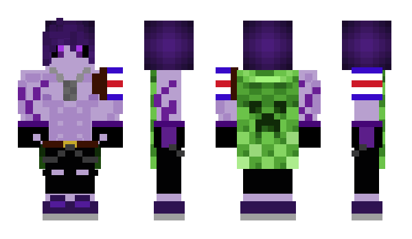 Minecraft skin INFRAKEVINsa