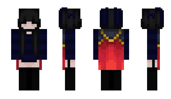 Minecraft skin AmandaFoxy21