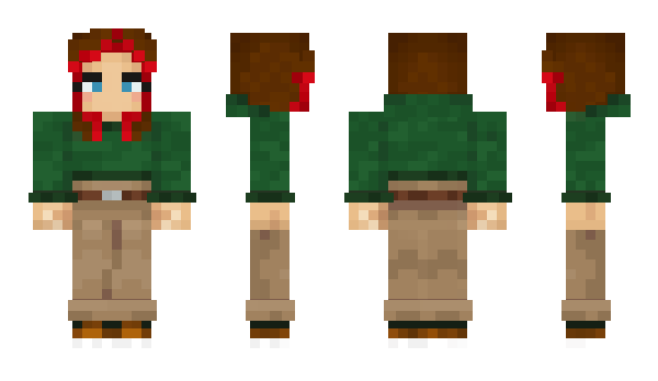 Minecraft skin Knubbkorv