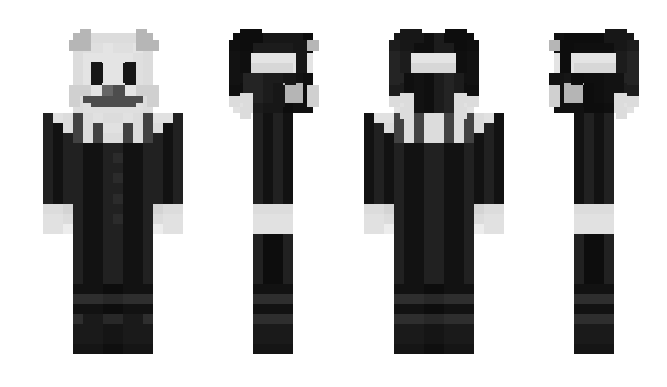 Minecraft skin Clownli
