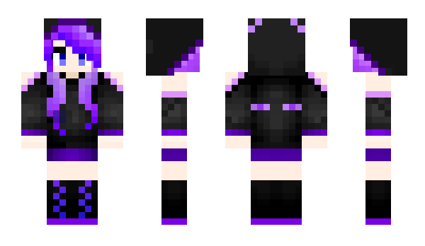 Minecraft skin Rich_girl