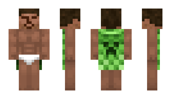 Minecraft skin Crypree