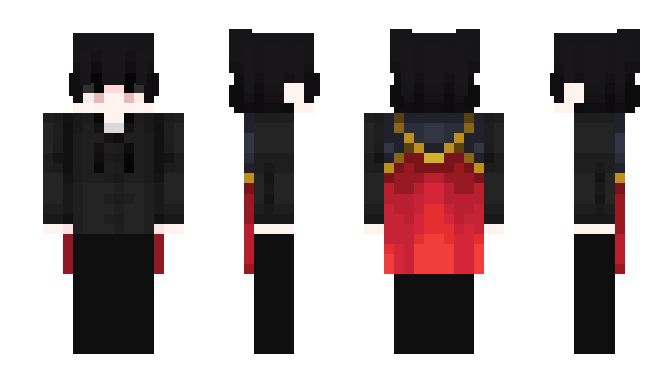 Minecraft skin vampu