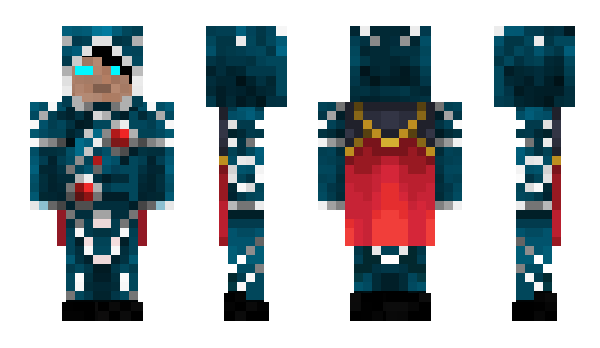 Minecraft skin CaptainEnder