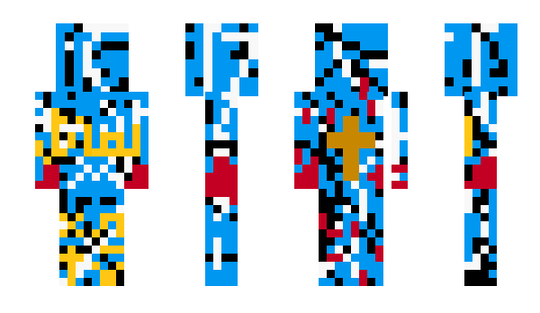 Minecraft скін по ніку GeronimoBus2017