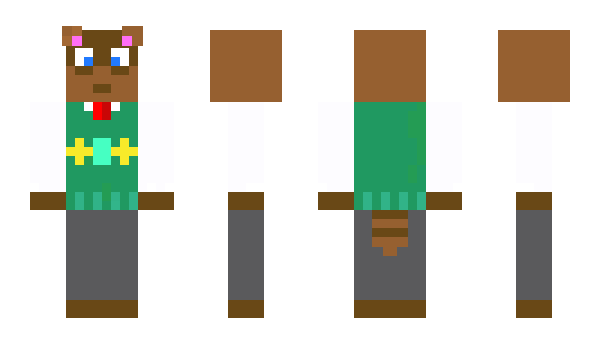 Minecraft skin Tom_Nook