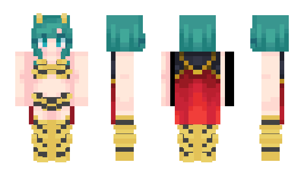 Minecraft skin Yatsura