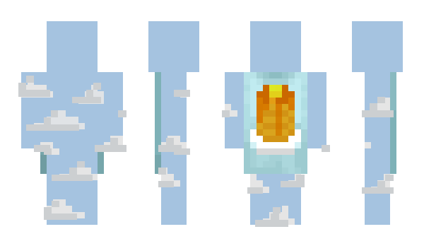 Minecraft скін по ніку BeautifulSky_