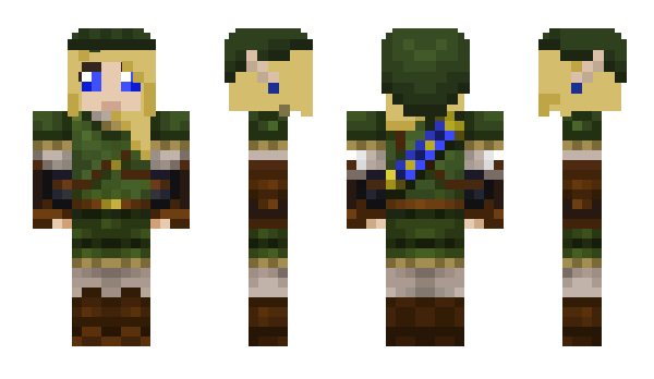 Minecraft skin Tymora