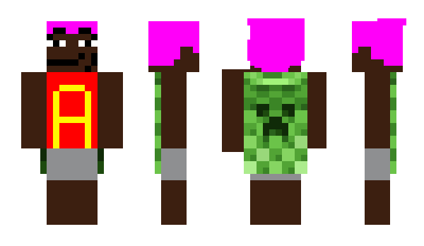 Minecraft skin ExmOF