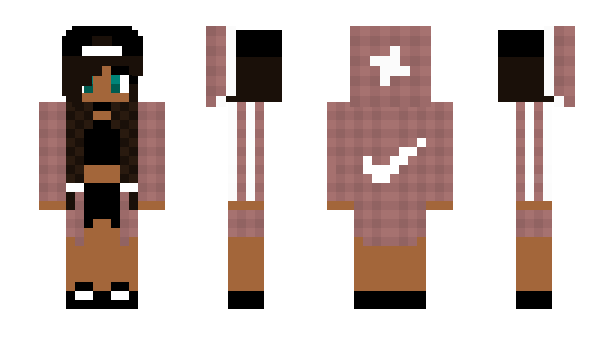 Minecraft skin mizzrowe