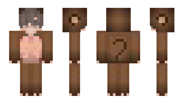 Minecraft skin SmolBeeLoki