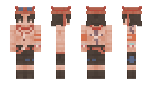 Minecraft skin _PortgasDAce_