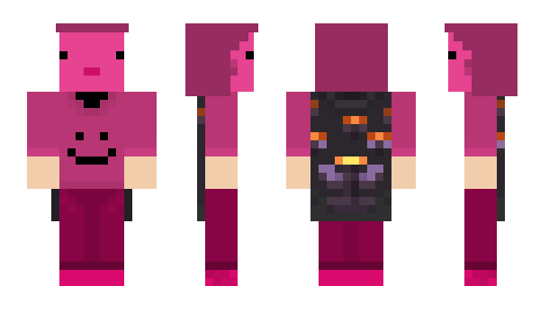 Minecraft skin Axolotl24