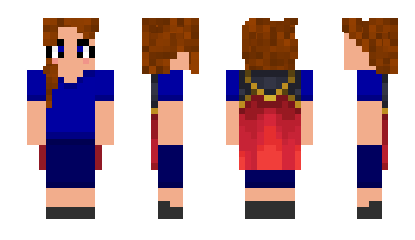 Minecraft skin _Glenna