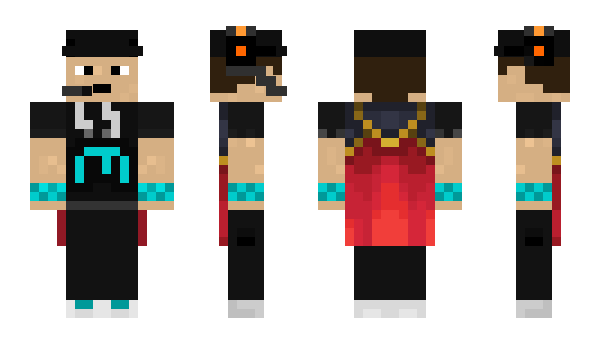 Minecraft skin NumeroB1SS