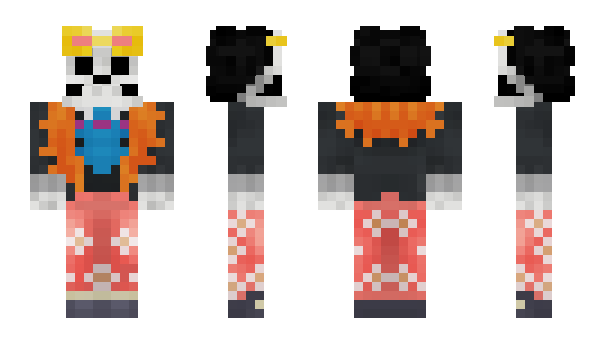 Minecraft skin Bonekichi