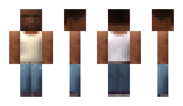 Minecraft skin CzerwonaPandaa