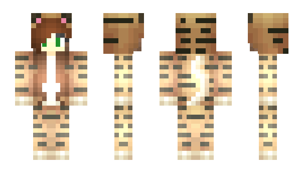 Minecraft skin TinaGF