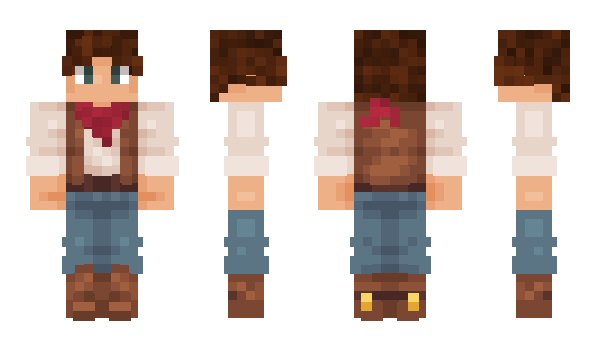 Minecraft skin 6cr