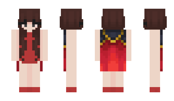 Minecraft skin Girlyfren