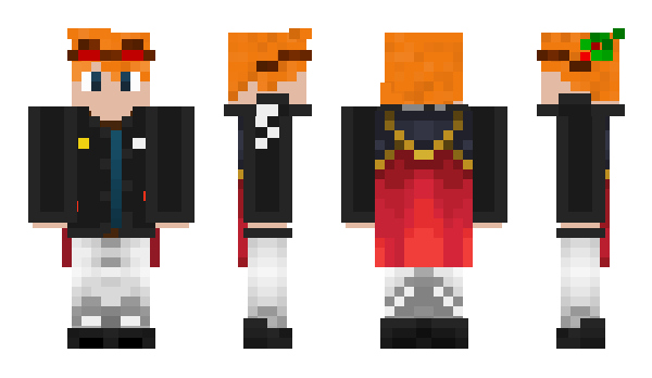 Minecraft skin RedSailor_