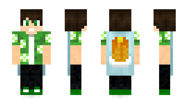 Minecraft скин по нику JanakXD