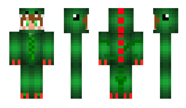 Minecraft skin greencrafter01