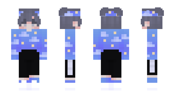 Minecraft скин по нику 120cm