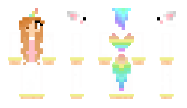 Minecraft skin Unicorn_24