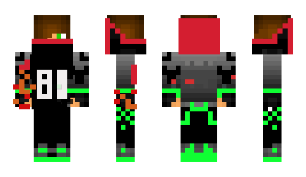 Minecraft skin Espectre