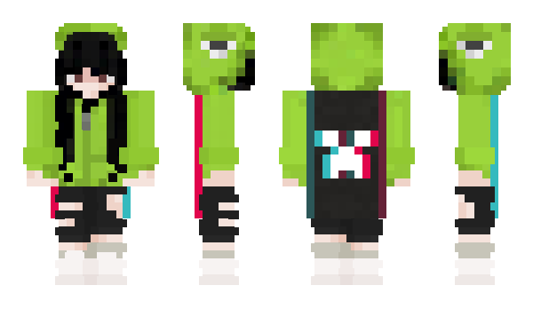 Minecraft skin ghostiekid