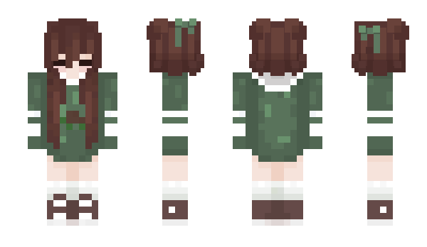 Minecraft skin Amamimi