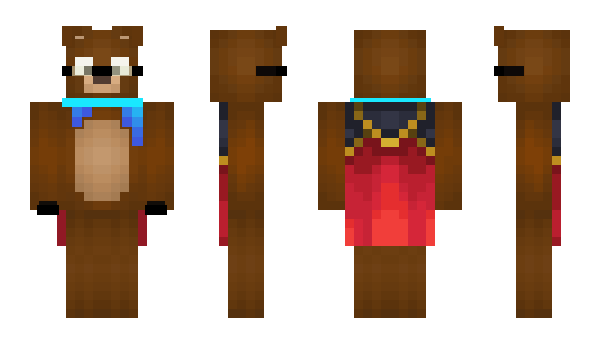 Minecraft скін по ніку BeruangHutan