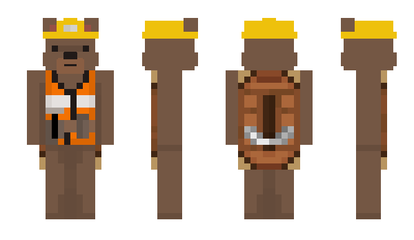 Minecraft skin IntacSahurAttack