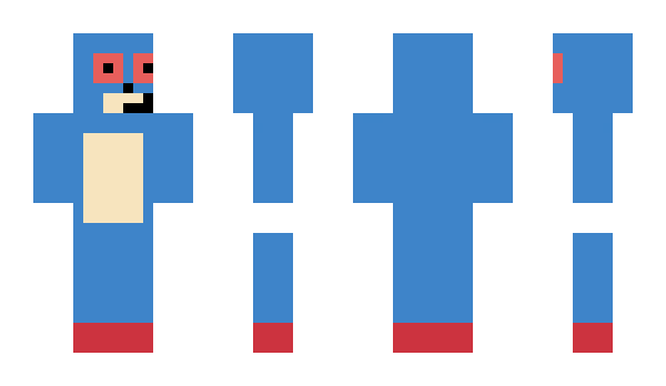 Minecraft скін по ніку Sankk