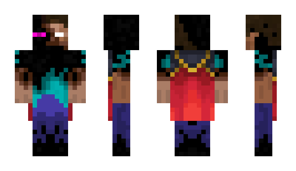 Minecraft skin CorrupterSteve