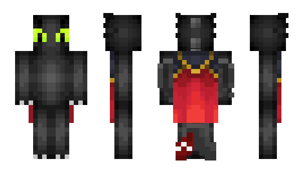 Minecraft skin Qibili