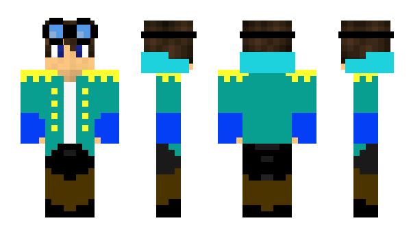 Minecraft skin Quixion