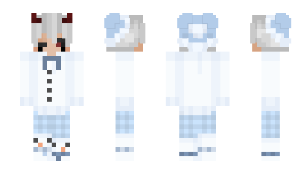 Minecraft skin End_Kiss