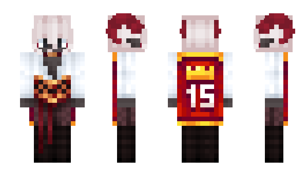 Minecraft skin LittleRed_PVP