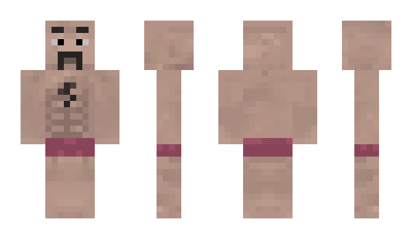 Minecraft skin Munn