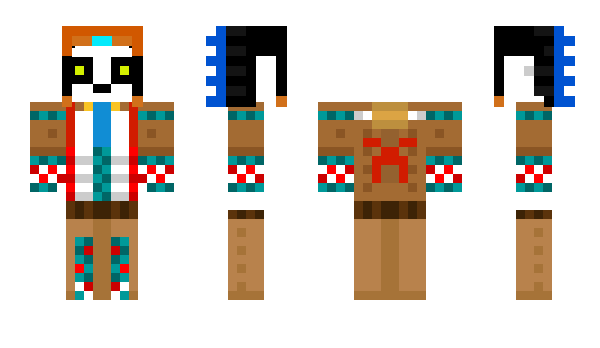 Minecraft skin kiwifishz