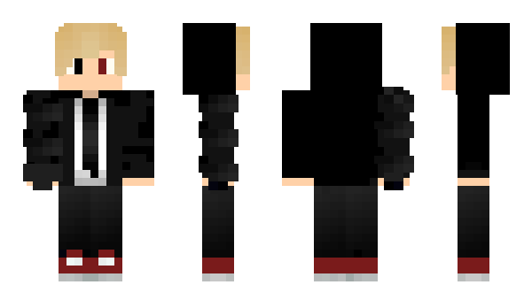 Minecraft skin Babadook5